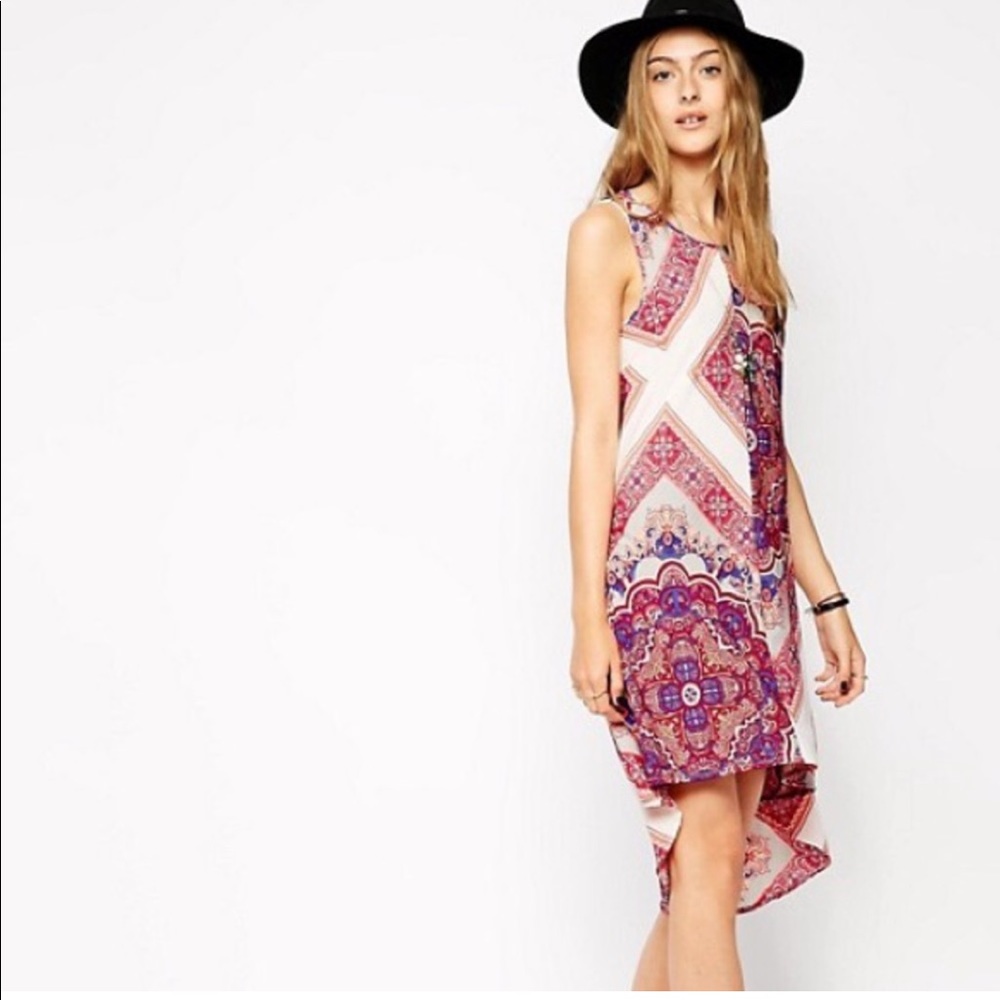 Scarf Print Dress | Vero Moda